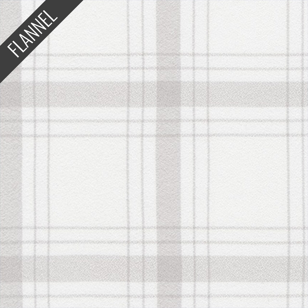 Mammoth Wide Modern Tartan Plaid Flannel in Bone (srkfx-20091-284) | Yarn Dyed Flannel | RK House of Flannel | Robert Kaufman